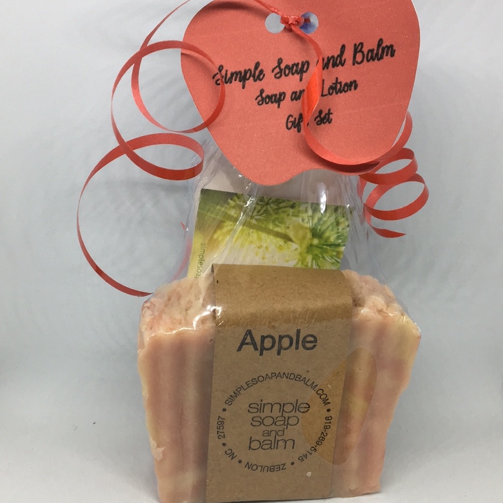 Soap and lotion gift set